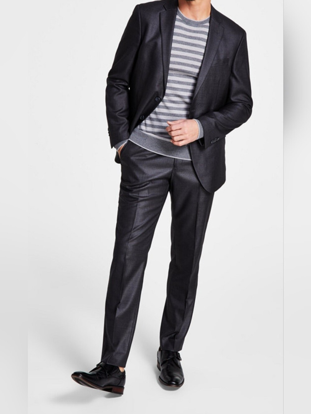 Kenneth Cole Reaction's Ready Flex Suit with signature Techni-Cole